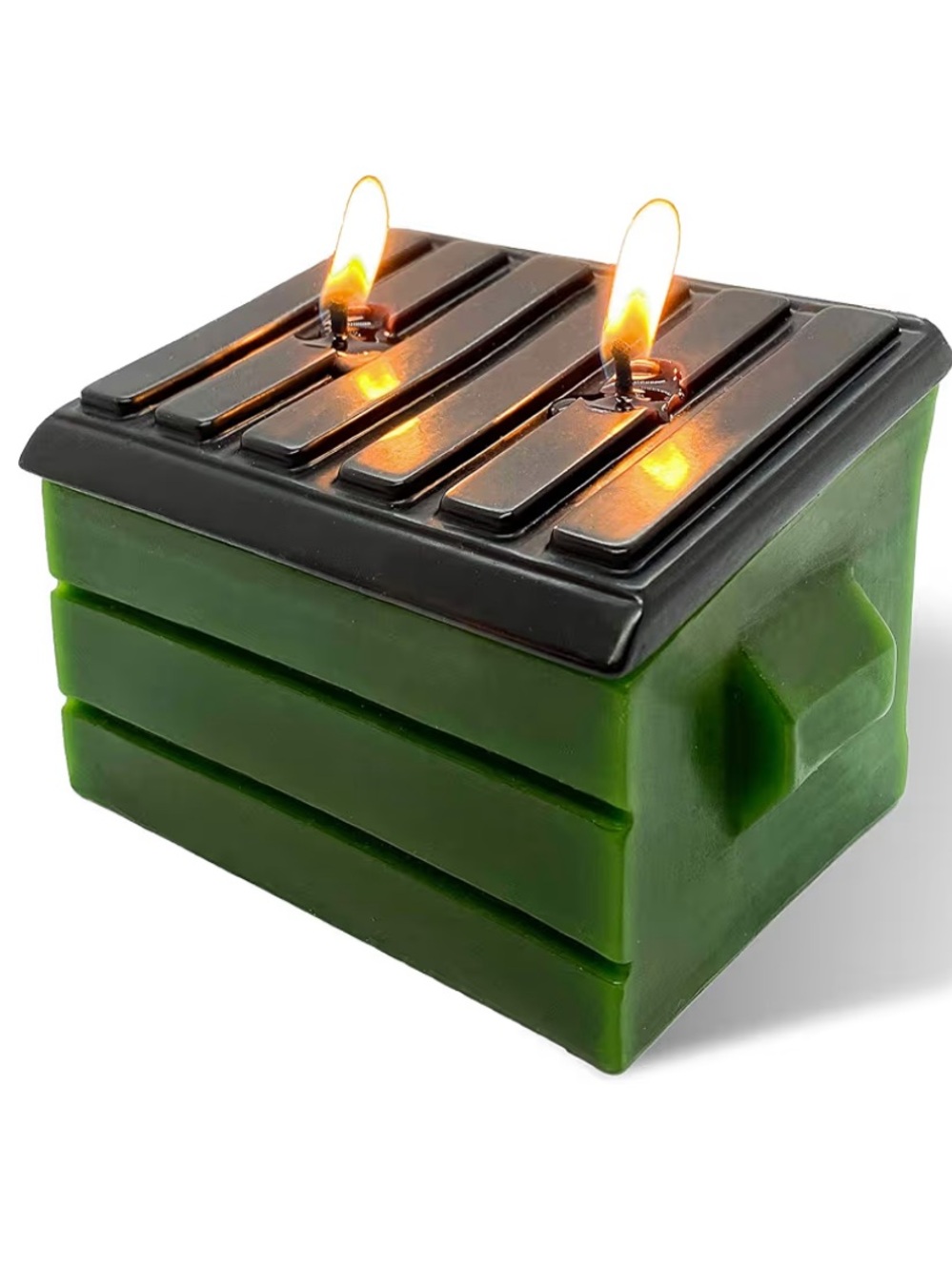 Wick Works Dumpster Fire Candle NEW!